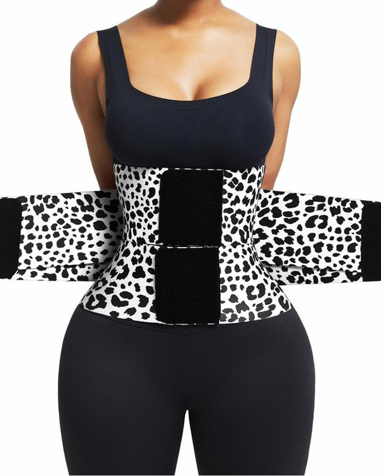 AGOTAN RÁPIDO!- Cinturón moldeador de cintura para mujer- cinturón abdominal, control de abdomen, moldeador corporal con triple envoltura
