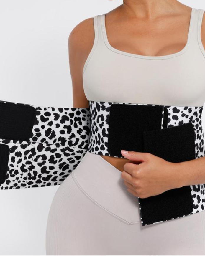 AGOTAN RÁPIDO!- Cinturón moldeador de cintura para mujer- cinturón abdominal, control de abdomen, moldeador corporal con triple envoltura