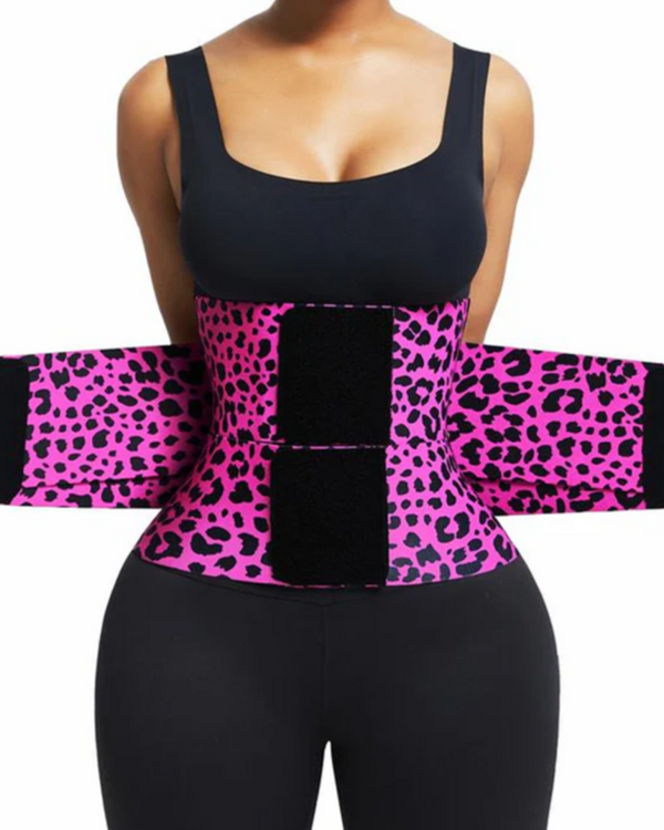 AGOTAN RÁPIDO!- Cinturón moldeador de cintura para mujer- cinturón abdominal, control de abdomen, moldeador corporal con triple envoltura
