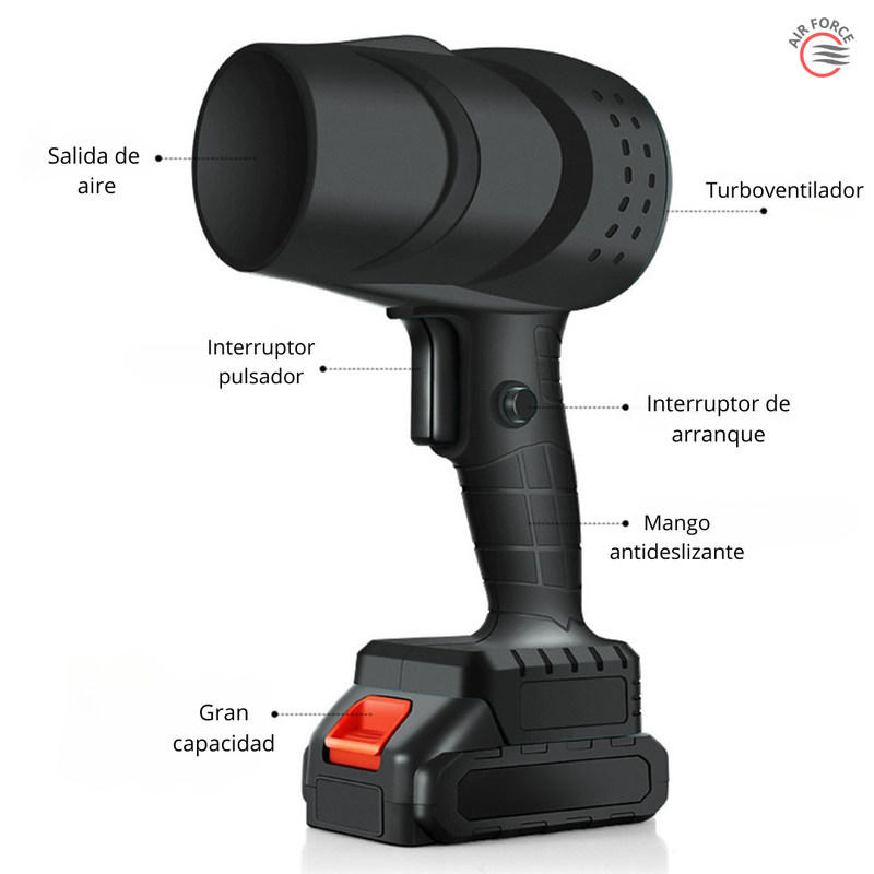 ¡ÚLTIMAS UNIDADES DISPONIBLES!- Soplador Inalámbrico Air Force