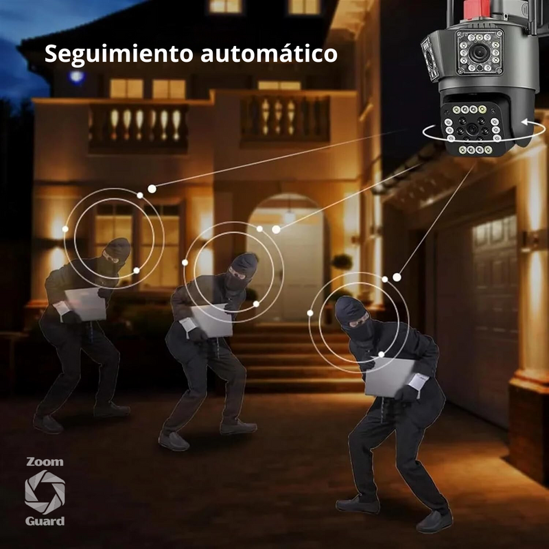 ¡ENVÍO INMEDIATO! - Zoom Guard: Cámara de Seguridad WiFi  + Memoria ilimitada