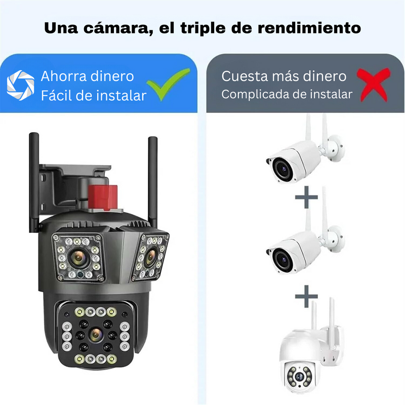 ¡ENVÍO INMEDIATO! - Zoom Guard: Cámara de Seguridad WiFi  + Memoria ilimitada