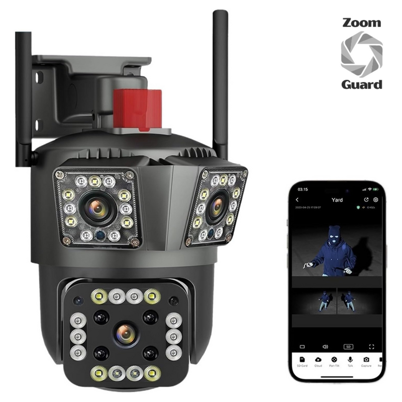 ¡ENVÍO INMEDIATO! - Zoom Guard: Cámara de Seguridad WiFi  + Memoria ilimitada